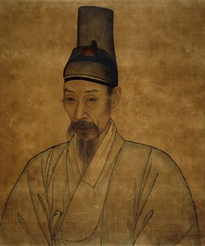 선비의 남성복. 이재관(1783–1837)이 그린 초상화.