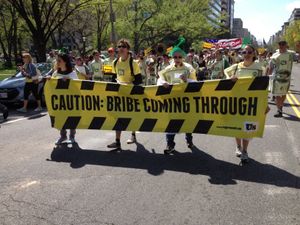 워싱턴 D.C.에서 열린 시위