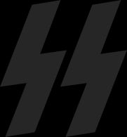  나치 친위대 SS의 ‘SIG’ 룬 문자 로고로 사용되었다.