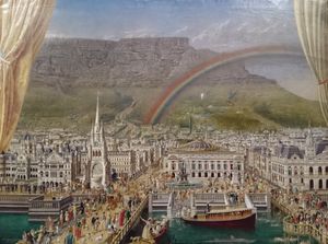 케이프타운의 휴일 (1891-1899)는 당시 케이프 식민지에서 광범위하게 논의되던 통일 남아프리카 공화국의 상상 속 미래를 묘사하고 있다.