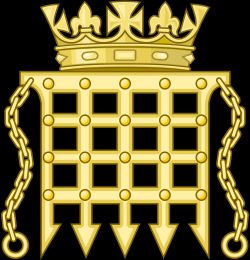  튜더가의 보퍼트 포트컬리스(Beaufort Portcullis) 문장