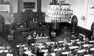 1928년 터키 대국민의회 회의 모습 (제2대 의회)