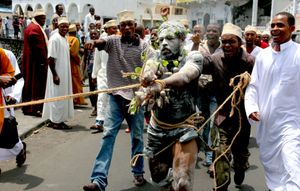 마요트가 프랑스의 해외 영토가 되는 것에 반대하는 코모로인들