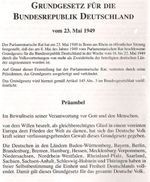 독일연방공화국 기본법 전문