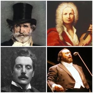 베르디, 비발디, 파바로티, 푸치니