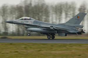 벨기에 공군의 F-16 파이팅 팰컨