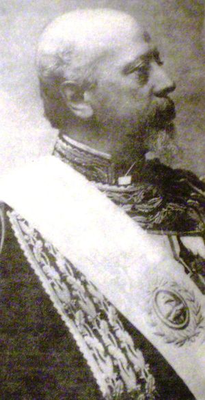 훌리오 로카 대통령. 1880년에서 1906년까지 정계를 지배했다.