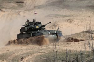 라트비아군에서 운용 중인 CVR(T) 스키미터