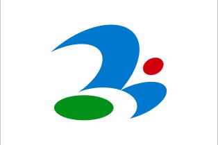 쓰쿠바미라이 시 깃발