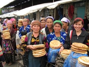 우르구트(Urgut)의 빵 장수