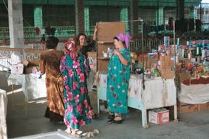 테르메스 바자르의 상인들