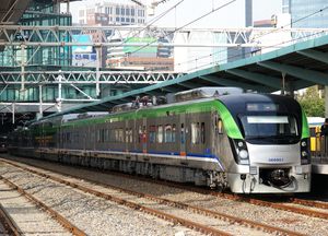 2011년 10월의 한국철도공사 368000호대 전동차