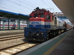 7300호대 디젤 기관차