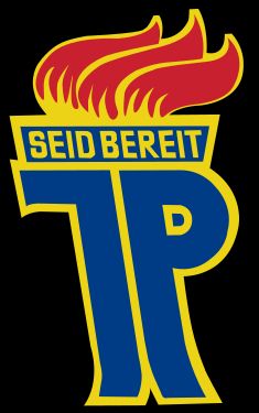 에른스트 텔만 피오네르 조직의 상징