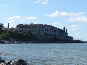 에스토니아 탈린에 있는 악명 높은 소련 시대 교도소인 파타레이 해상 요새