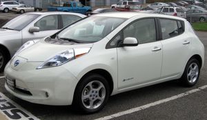2011년형 닛산 리프(Nissan Leaf) 전기 자동차