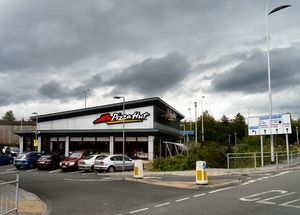잉글랜드 스톡포트(Stockport, England)의 피자헛 매장