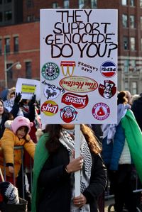 2023년 11월 23일 캐나다 오타와에서 열린 친팔레스타인 시위