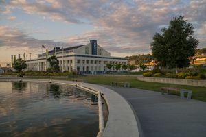 유니온 호 남쪽 끝의 유니온 호 공원