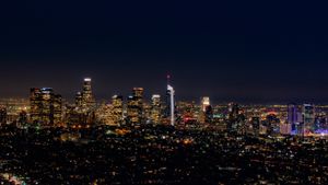로스앤젤레스의 야경