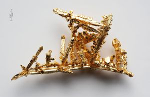 금 결정(Gold crystals)