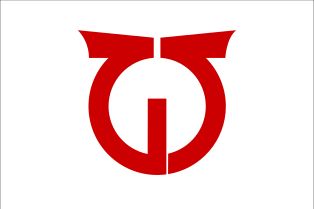 히노에마타 촌 깃발