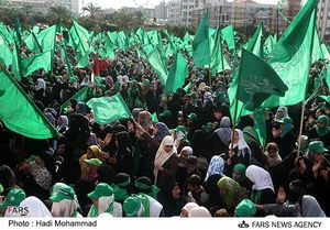 2012년 25주년 집회에서의 하마스 깃발