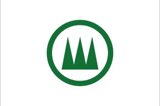 시모키타야마 촌 깃발<br />1969년 12월 10일 제정