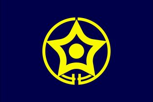 시라누카정 깃발