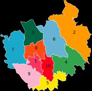 사이타마시 구 지도