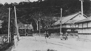 1912년경 도고리바타 부근