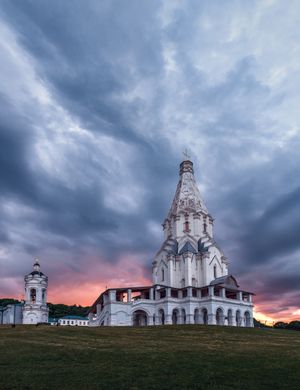 콜롬나예의 승천 교회는 세계유산이다.