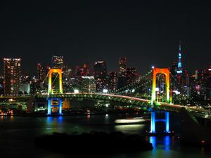 레인보우 브리지(Rainbow Bridge (Tokyo))의 수도고속도로(Shuto Expressway)