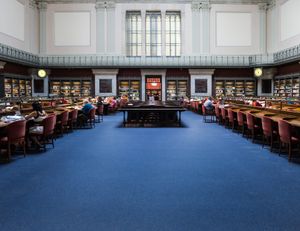 스페인 국립 도서관 내부