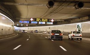 만사나레스와 평행한 M-30 터널