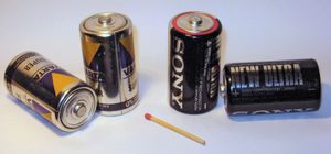 건전지는 대표적인 직류 전원이다.