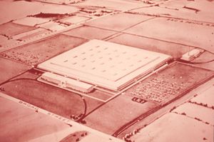 1960년 콜럼버스 공장의 도면.