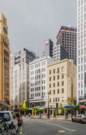 램턴 키(Lambton Quay) – 웰링턴의 중심가이자 경제 및 문화 활동의 중심지