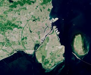 코펜하겐 위성 사진