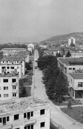 1993년 크로아티아-보스니아 전쟁 기간의 노비트라브니크