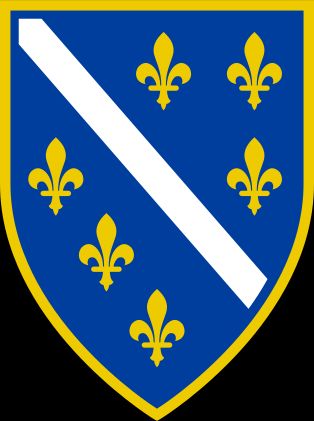 [[보스니아 헤르체고비나의 문장#현대 문장|보스니아 헤르체고비나의 옛 문장]]