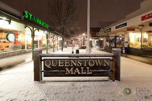 겨울의 퀸스타운 몰