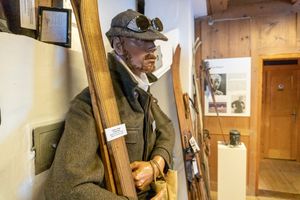 오스트리아 포어아르베르크주에 있는 FIS 스키 박물관 담뤽스의 전시품