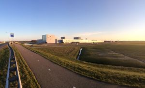 네덜란드 헤이렌베인에 있는 폰테라 분유 공장