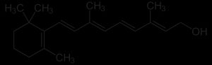 레티놀은 다이테르페노이드이다.