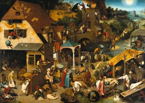네덜란드 속담, 브뤼헐(Pieter Bruegel the Elder)