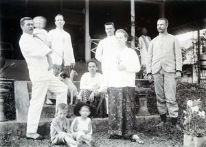 1903년경 자바 섬의 네덜란드 가족