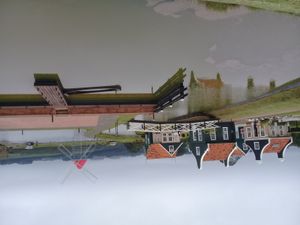 왼쪽에 있는 Carambeí 역사 공원 공원과 네덜란드 건축물