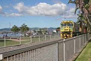 타우랑가 시의 이스트 코스트 메인 트렁크 철도역