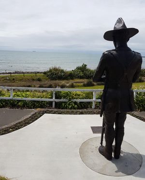 뉴플리머스의 안작 기념 조각상, 타라나키 안작 기념(The Taranaki Salute to the Anzacs)